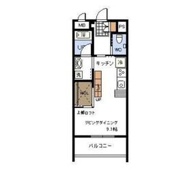 アンベール鶴島の物件間取画像